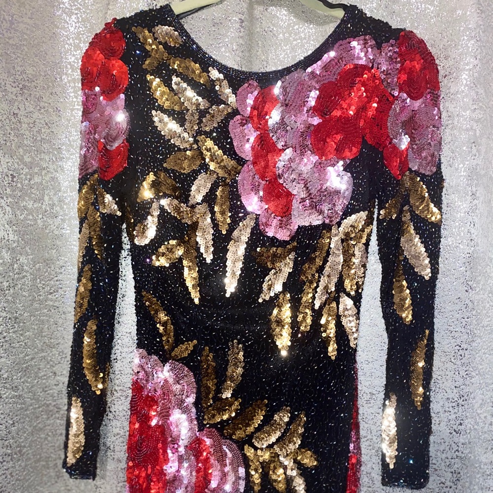 Mac Duggal Sequin Gown
